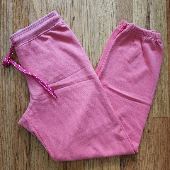 Sundry By Anthropologie Terry lined Peach Joggers Women's Size 0 (xs) - Picture 1 of 4
